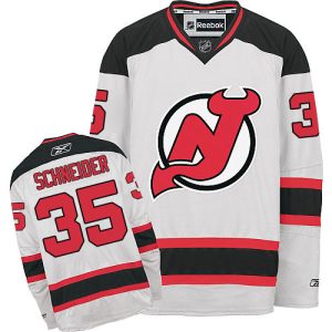 Herren New Jersey Devils Eishockey Trikot Cory Schneider #35 Reebok Auswärts